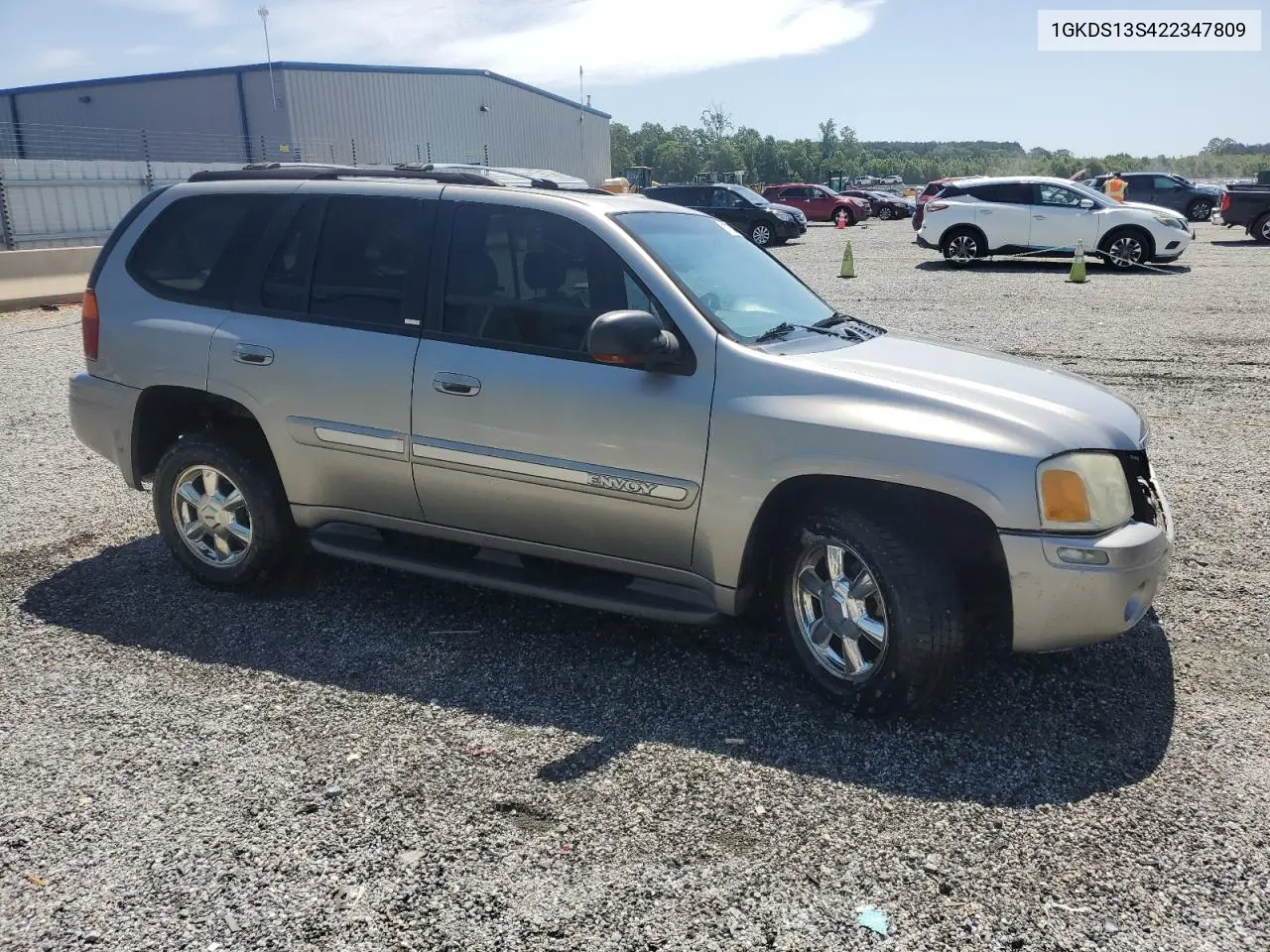 2002 GMC Envoy VIN: 1GKDS13S422347809 Lot: 61777755