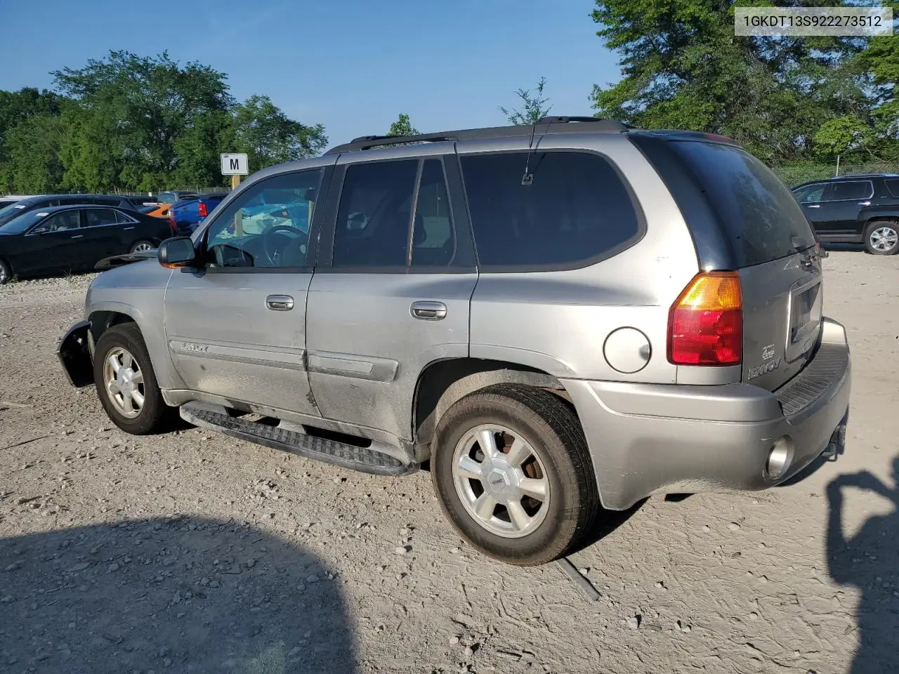 2002 GMC Envoy VIN: 1GKDT13S922273512 Lot: 62592045