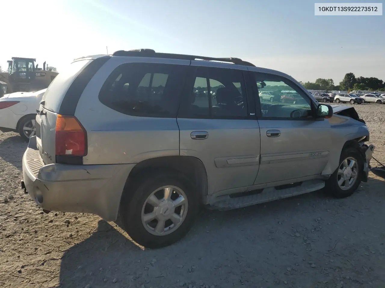 2002 GMC Envoy VIN: 1GKDT13S922273512 Lot: 62592045