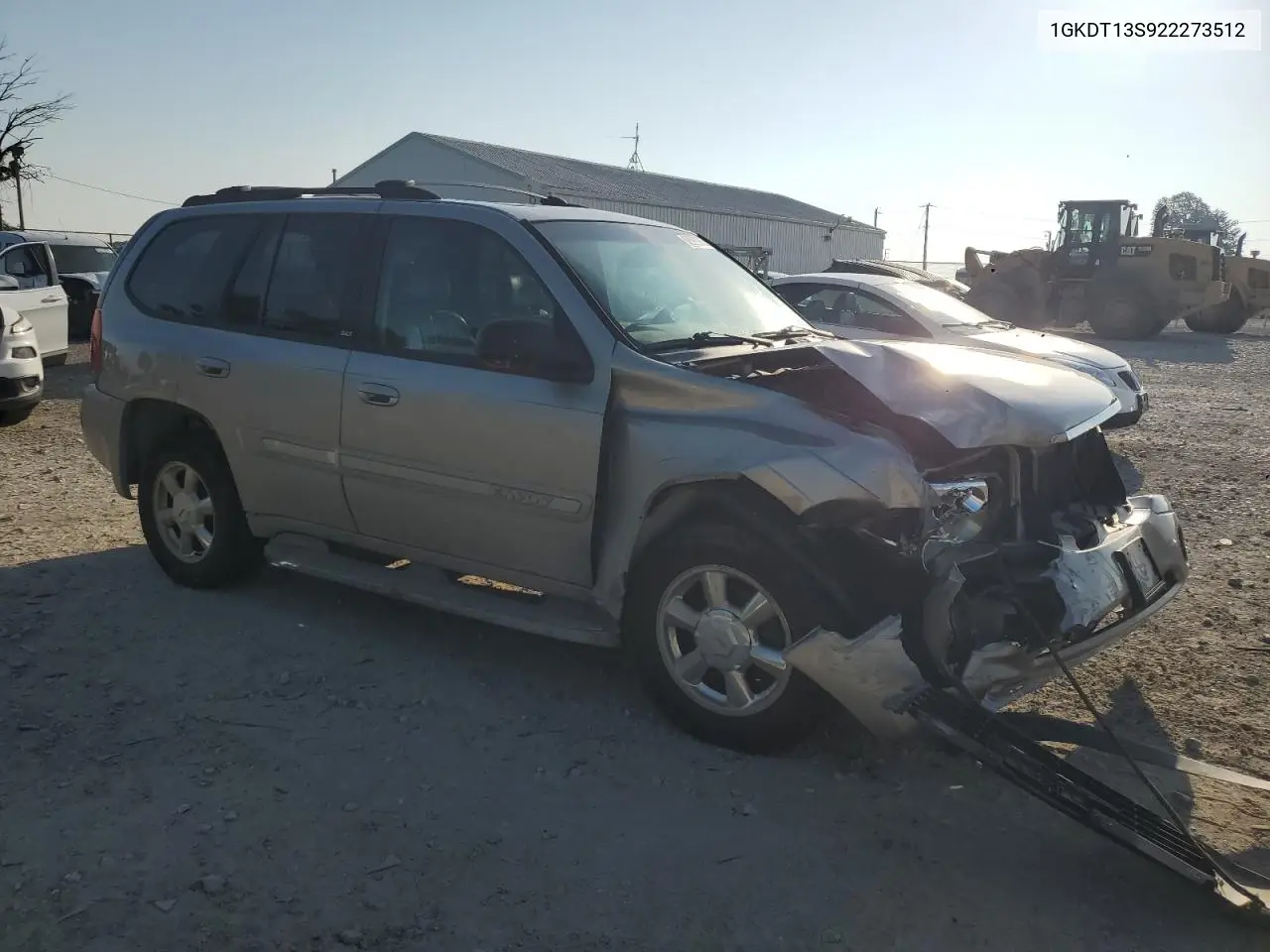 2002 GMC Envoy VIN: 1GKDT13S922273512 Lot: 62592045