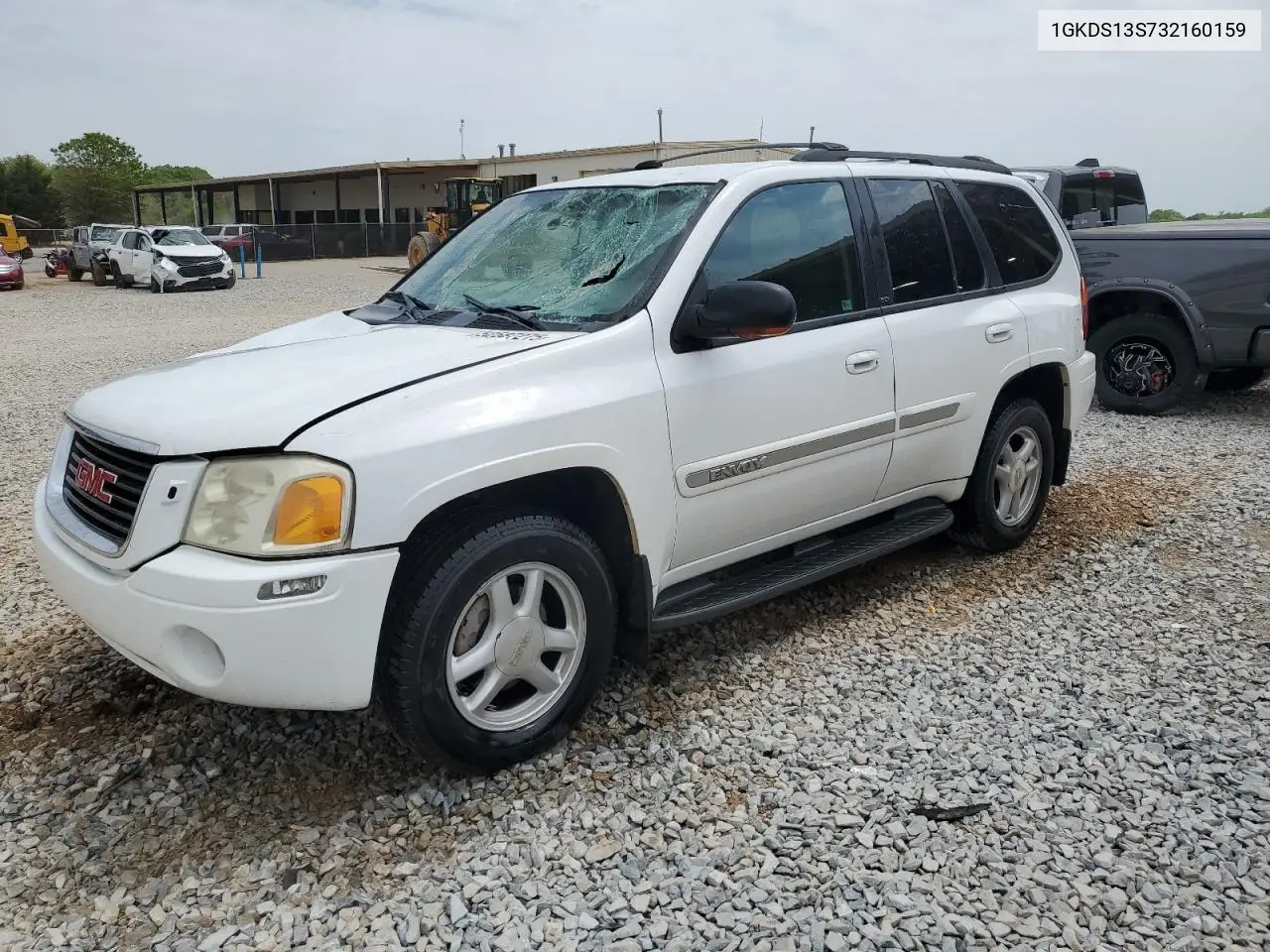 2003 GMC Envoy VIN: 1GKDS13S732160159 Lot: 52587275