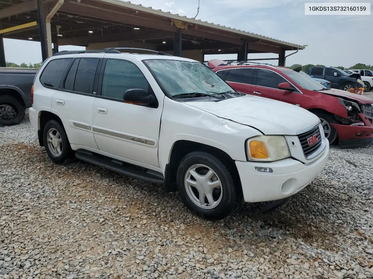 2003 GMC Envoy VIN: 1GKDS13S732160159 Lot: 52587275