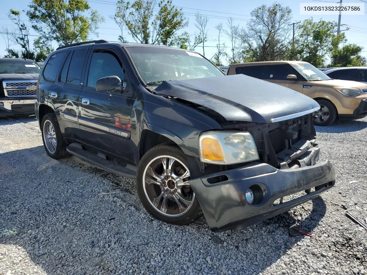 2003 GMC Envoy VIN: 1GKDS13S232267586 Lot: 53134225