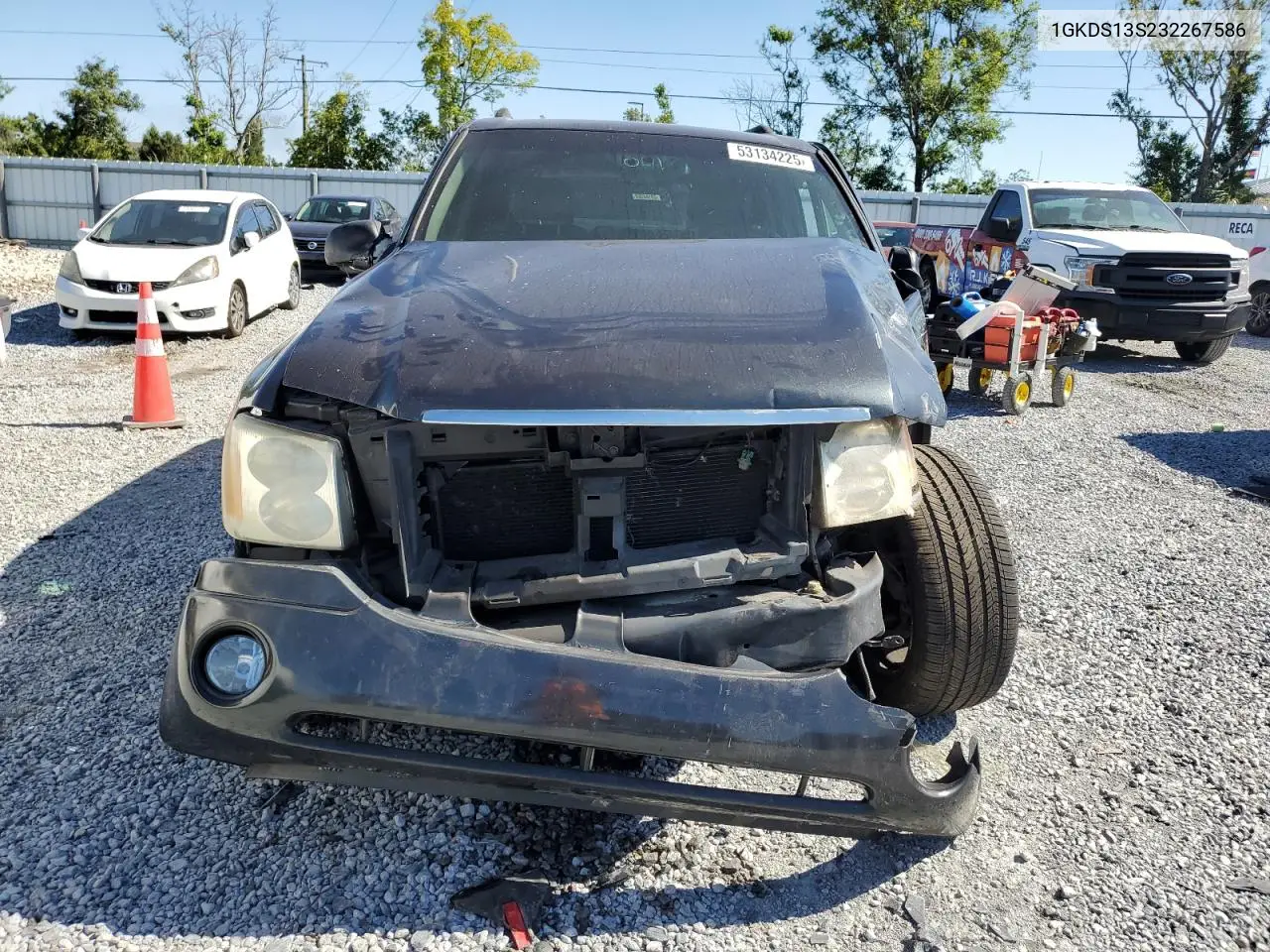 2003 GMC Envoy VIN: 1GKDS13S232267586 Lot: 53134225