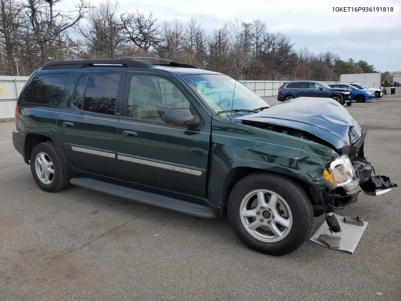 2003 GMC Envoy Xl VIN: 1GKET16P936191818 Lot: 53270645