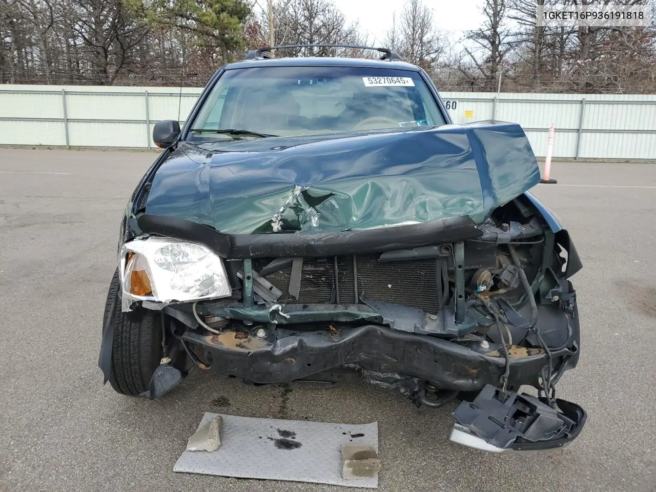 2003 GMC Envoy Xl VIN: 1GKET16P936191818 Lot: 53270645