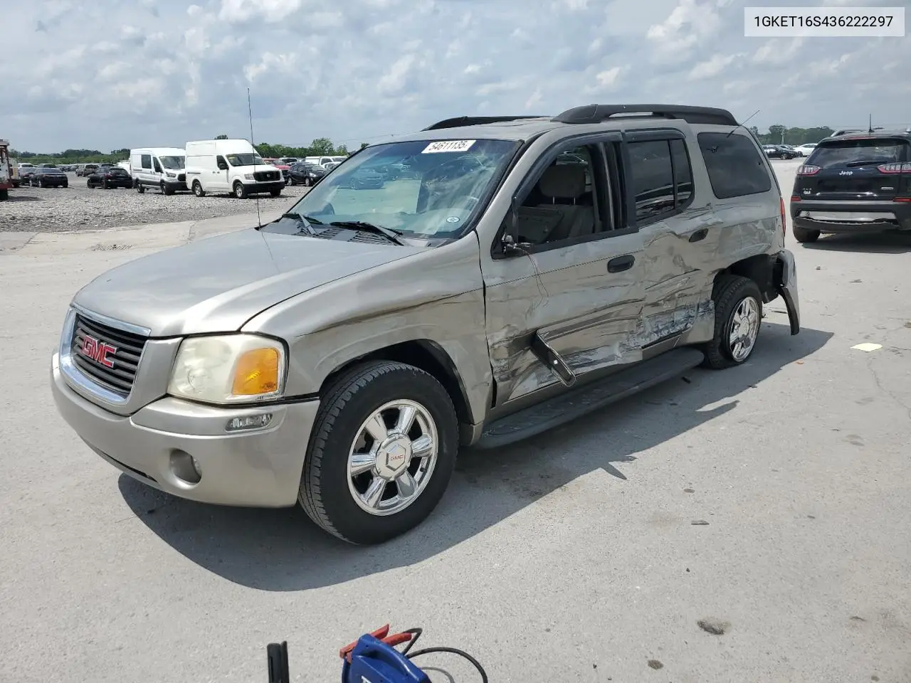 2003 GMC Envoy Xl VIN: 1GKET16S436222297 Lot: 54611135