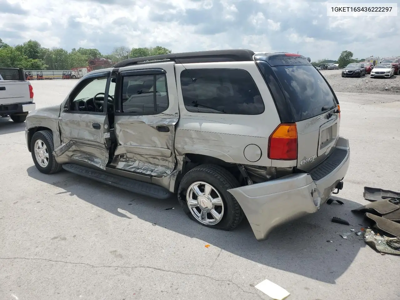 2003 GMC Envoy Xl VIN: 1GKET16S436222297 Lot: 54611135