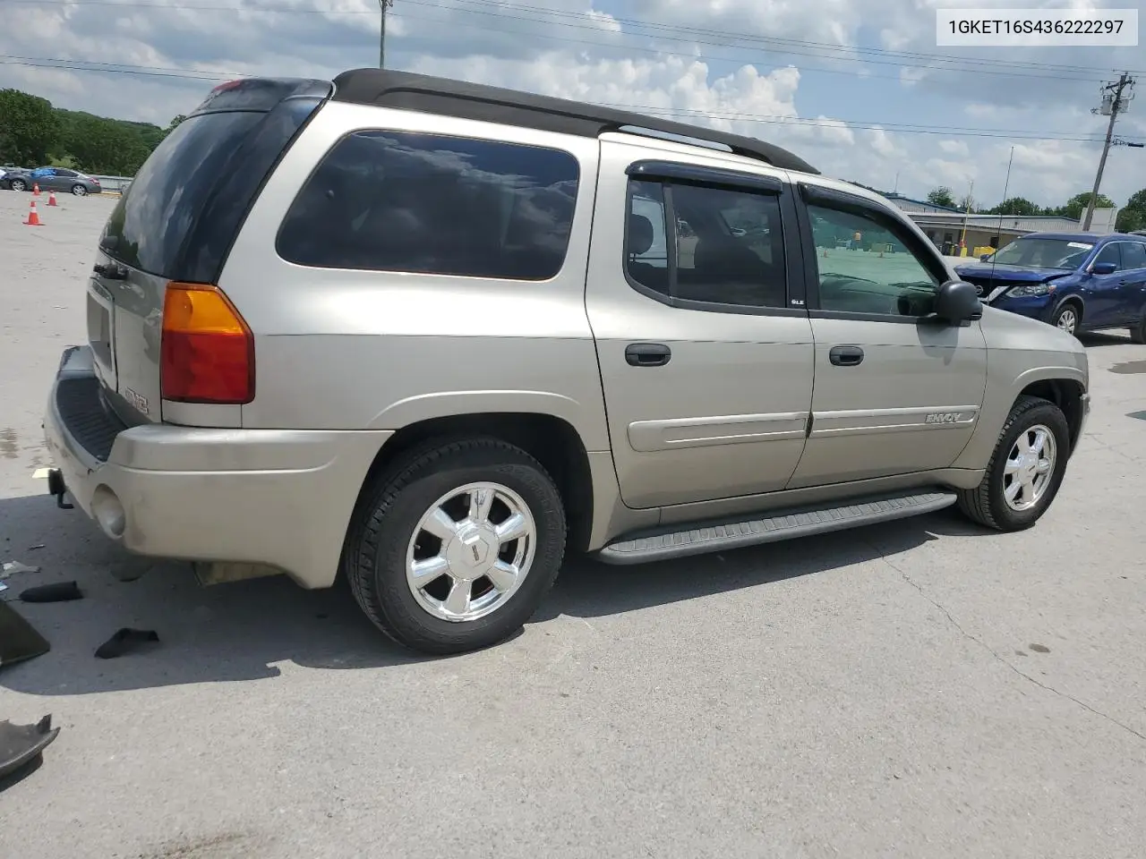 2003 GMC Envoy Xl VIN: 1GKET16S436222297 Lot: 54611135