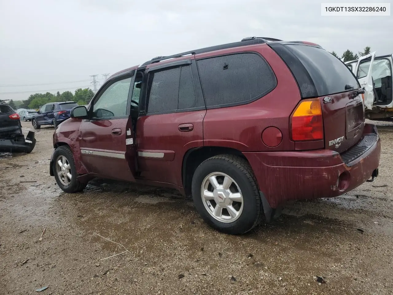 2003 GMC Envoy VIN: 1GKDT13SX32286240 Lot: 58272915