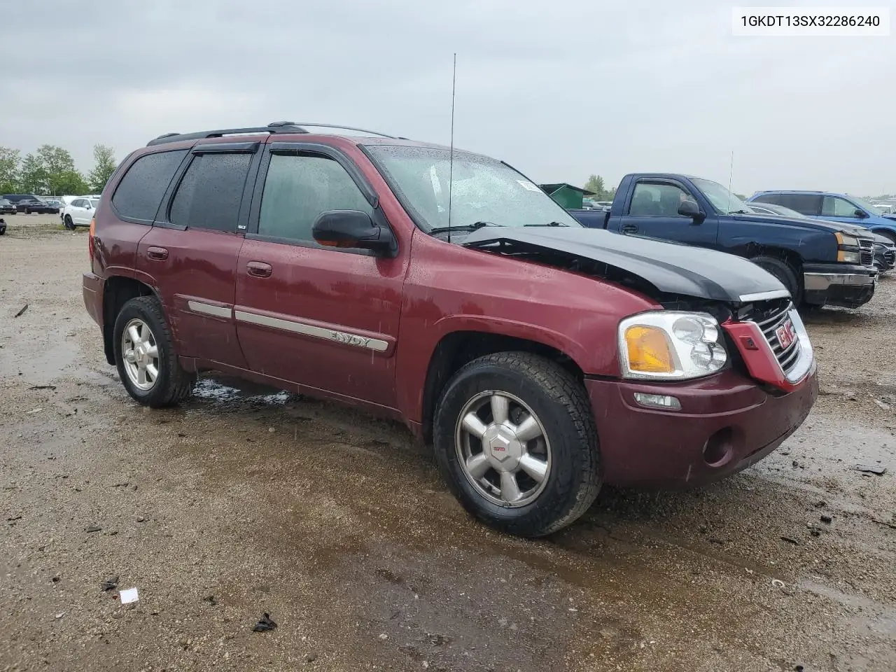2003 GMC Envoy VIN: 1GKDT13SX32286240 Lot: 58272915