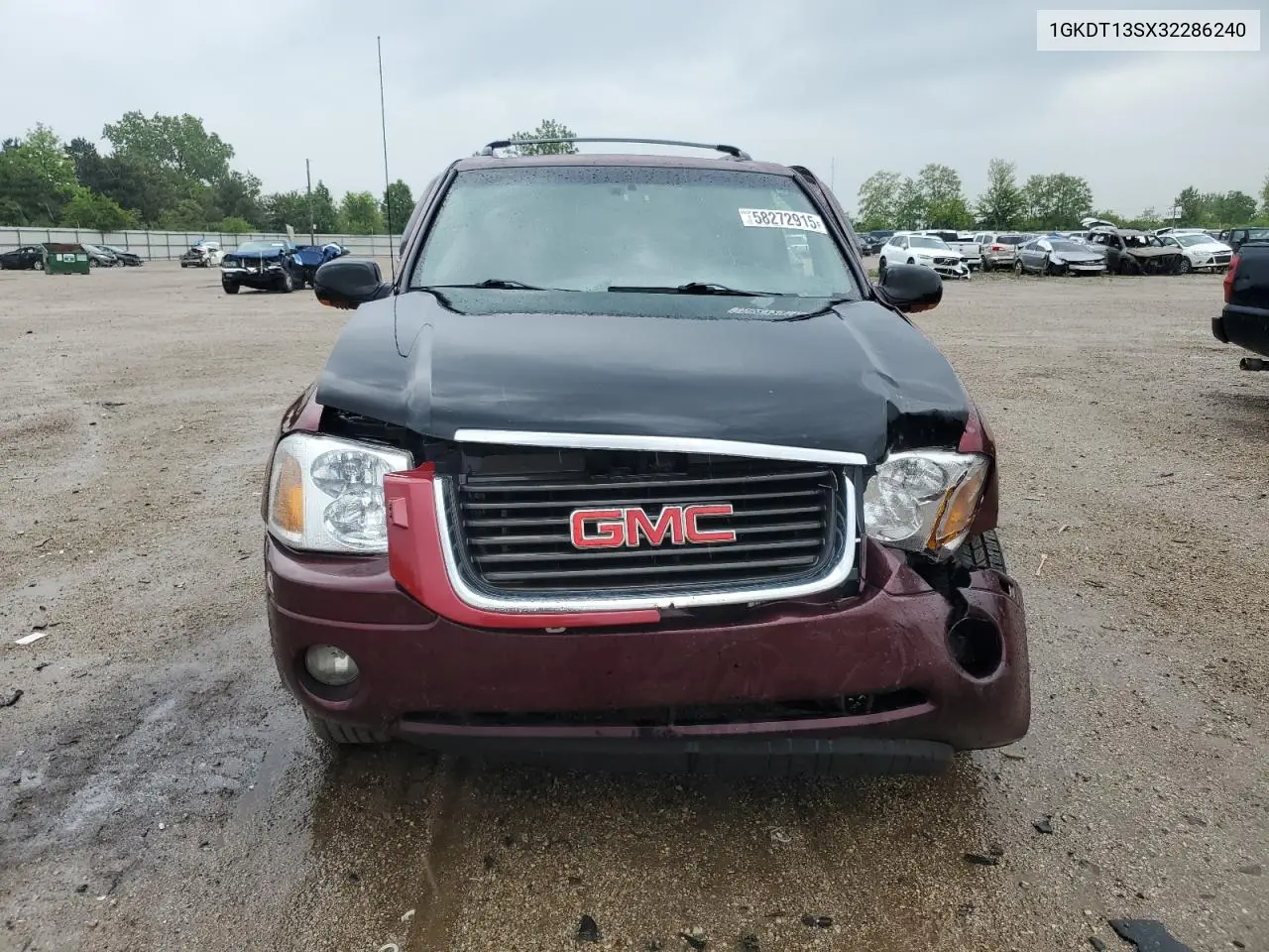 2003 GMC Envoy VIN: 1GKDT13SX32286240 Lot: 58272915
