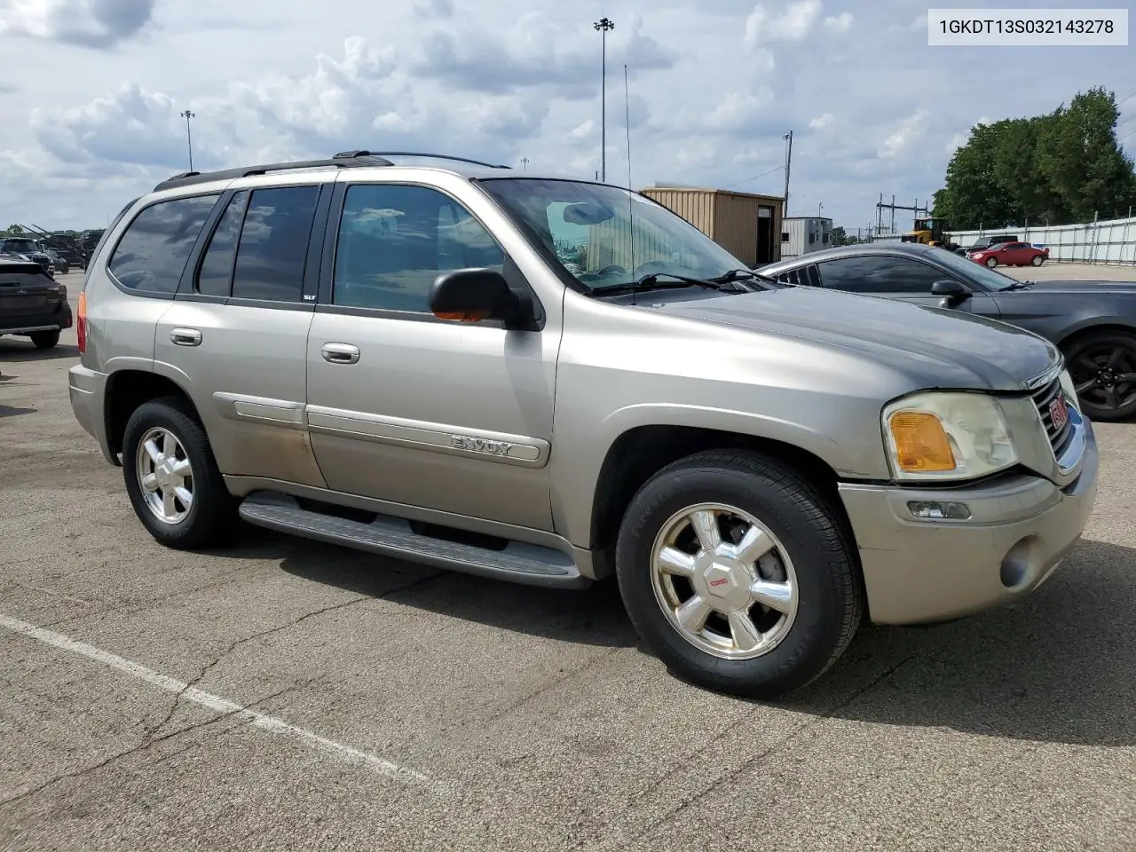 2003 GMC Envoy VIN: 1GKDT13S032143278 Lot: 61626745