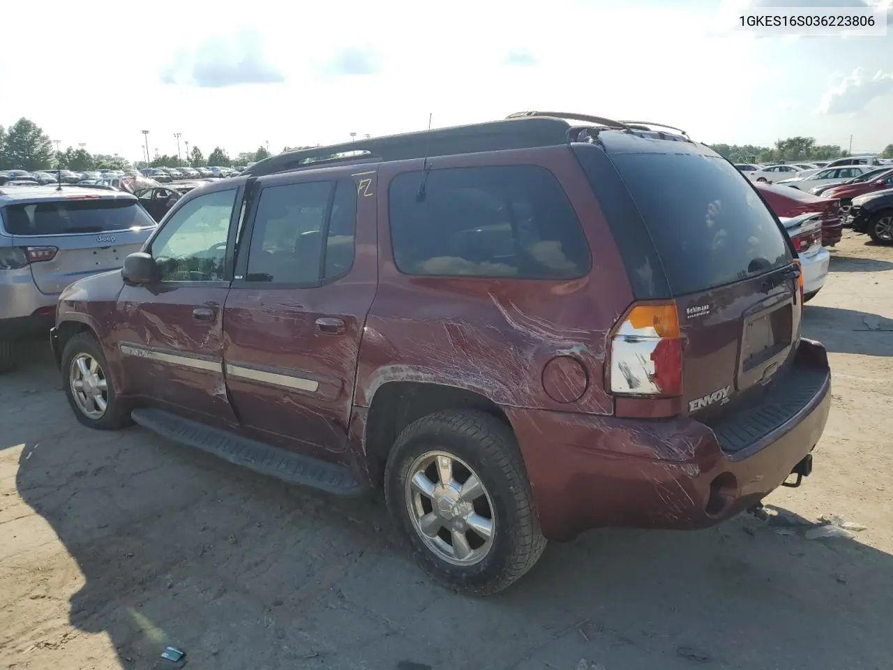 2003 GMC Envoy Xl VIN: 1GKES16S036223806 Lot: 61670685