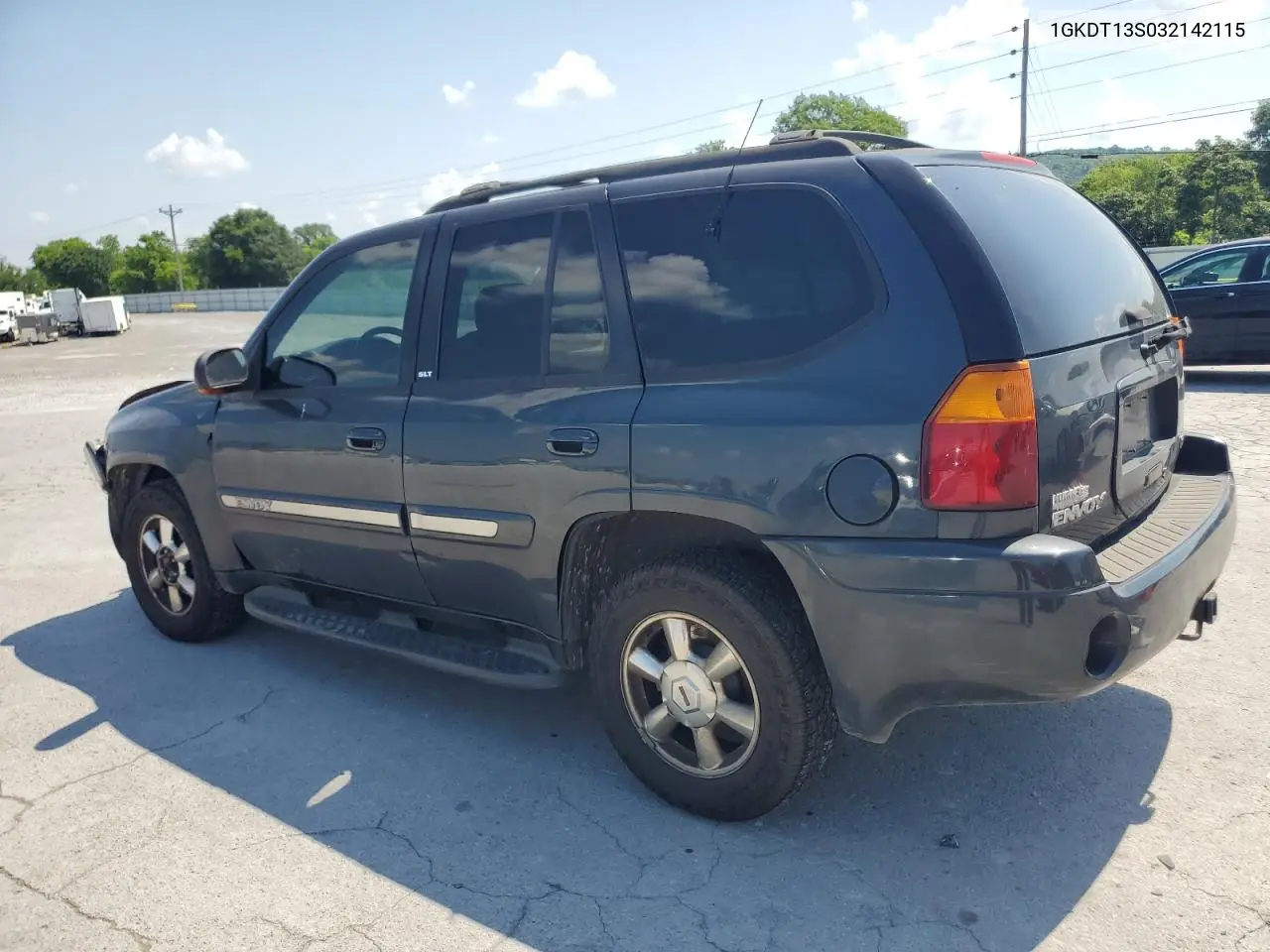 2003 GMC Envoy VIN: 1GKDT13S032142115 Lot: 62020865