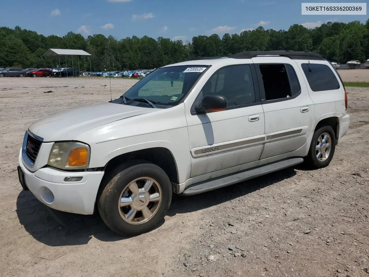 2003 GMC Envoy Xl VIN: 1GKET16S336200369 Lot: 62089535