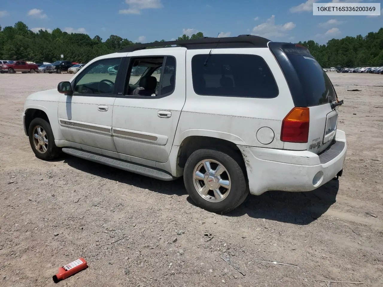 2003 GMC Envoy Xl VIN: 1GKET16S336200369 Lot: 62089535