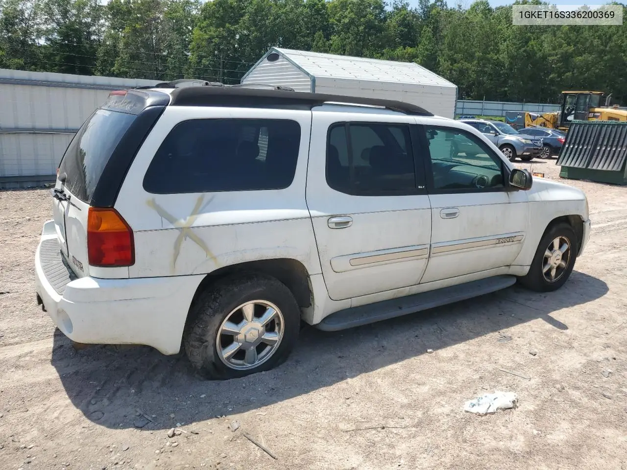 2003 GMC Envoy Xl VIN: 1GKET16S336200369 Lot: 62089535