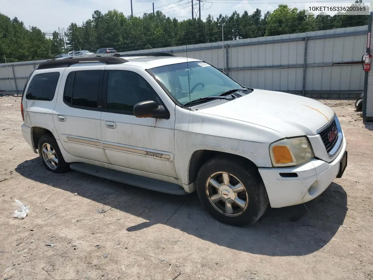 2003 GMC Envoy Xl VIN: 1GKET16S336200369 Lot: 62089535