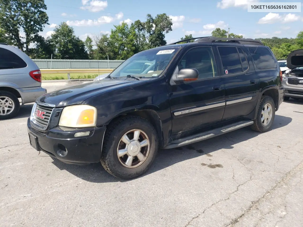 2003 GMC Envoy Xl VIN: 1GKET16S636162801 Lot: 62133805