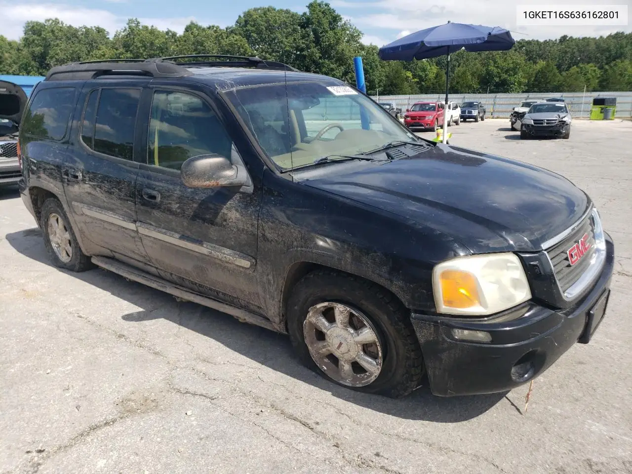 2003 GMC Envoy Xl VIN: 1GKET16S636162801 Lot: 62133805
