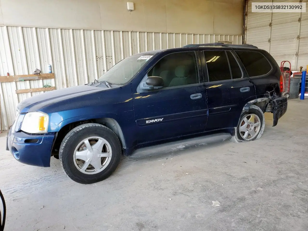 2003 GMC Envoy VIN: 1GKDS13S832130992 Lot: 62414165