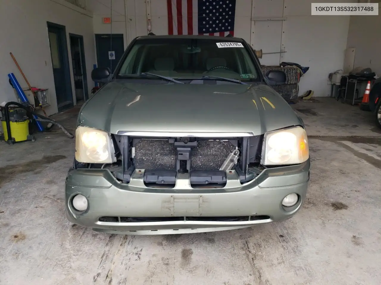 2003 GMC Envoy VIN: 1GKDT13S532317488 Lot: 62534795