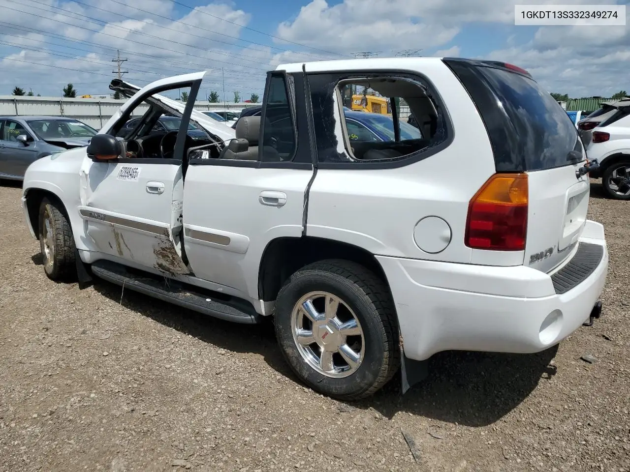 2003 GMC Envoy VIN: 1GKDT13S332349274 Lot: 62898465