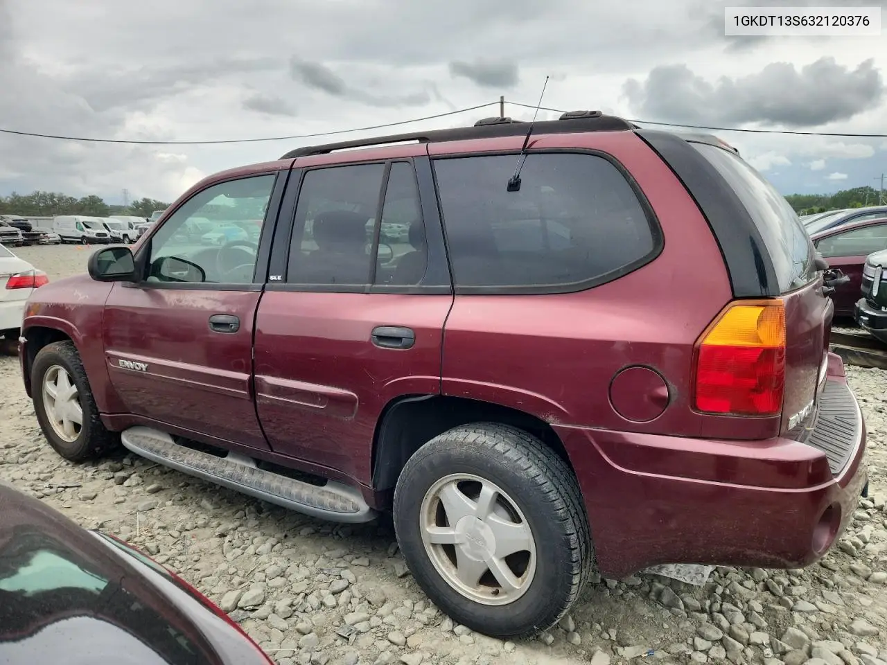 2003 GMC Envoy VIN: 1GKDT13S632120376 Lot: 63260995