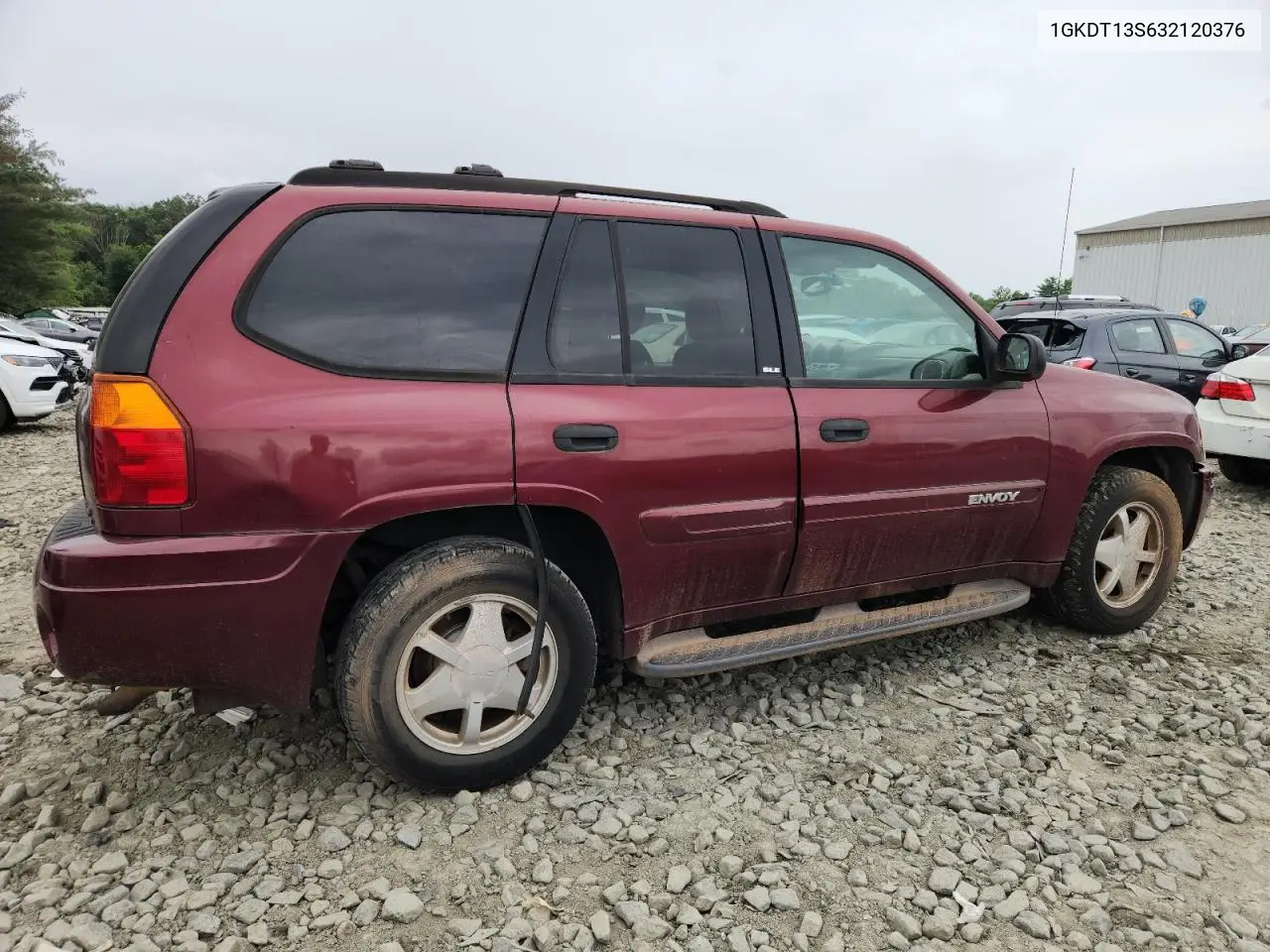 2003 GMC Envoy VIN: 1GKDT13S632120376 Lot: 63260995