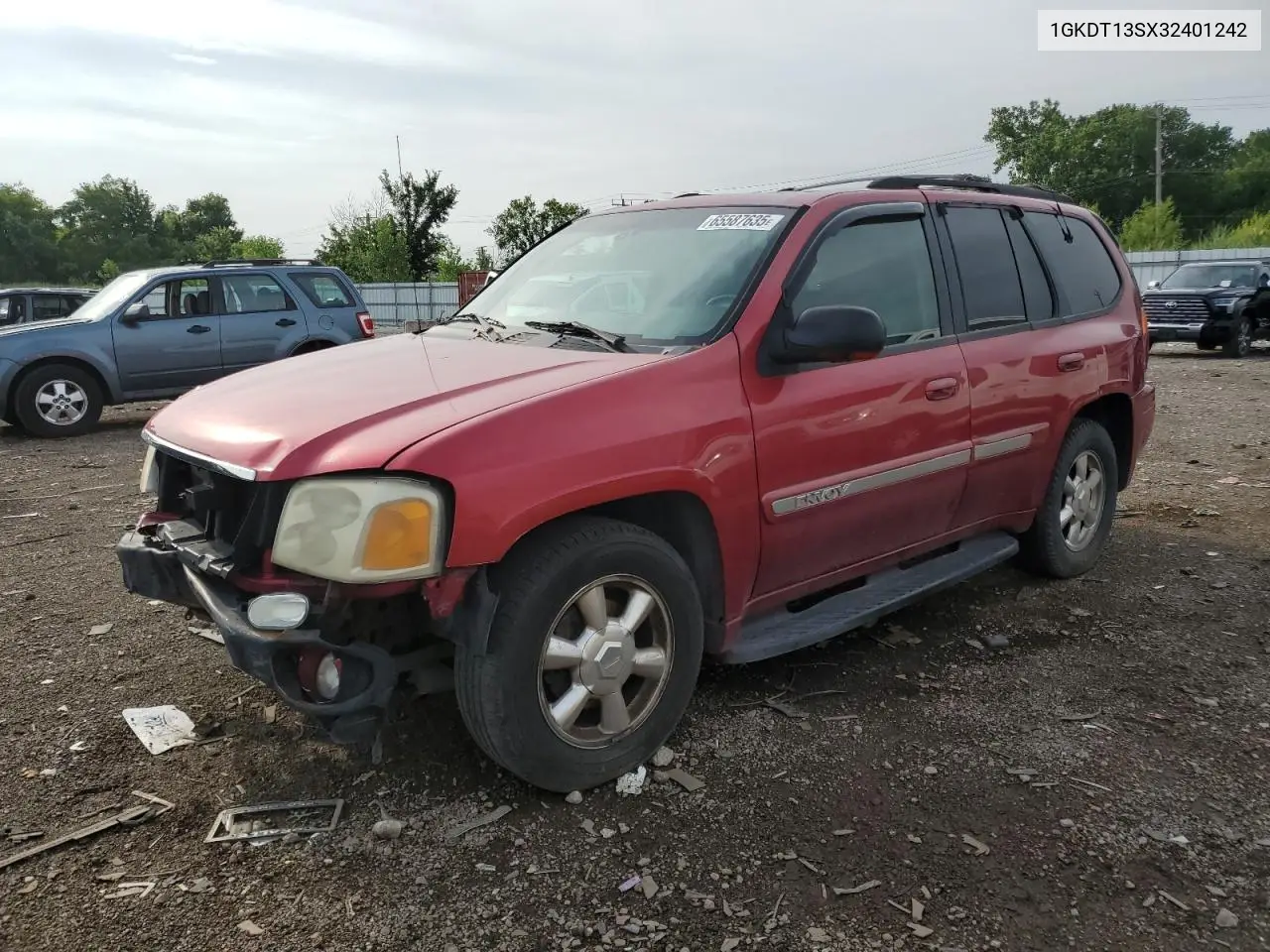 2003 GMC Envoy VIN: 1GKDT13SX32401242 Lot: 65587635