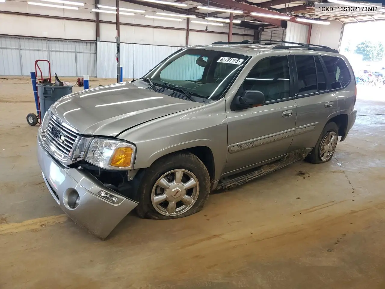 2003 GMC Envoy VIN: 1GKDT13S132173602 Lot: 65701195