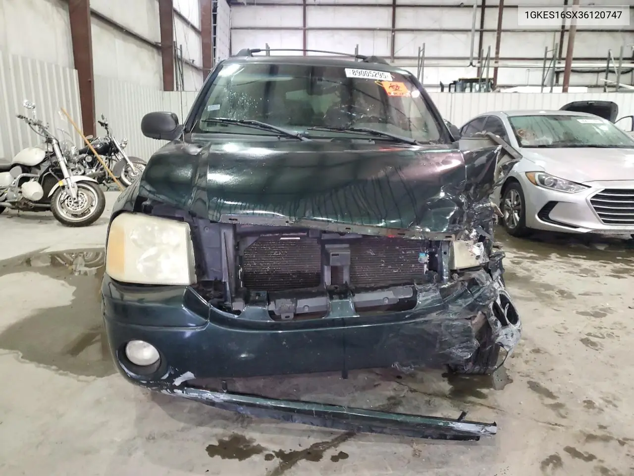 2003 GMC Envoy Xl VIN: 1GKES16SX36120747 Lot: 89005295