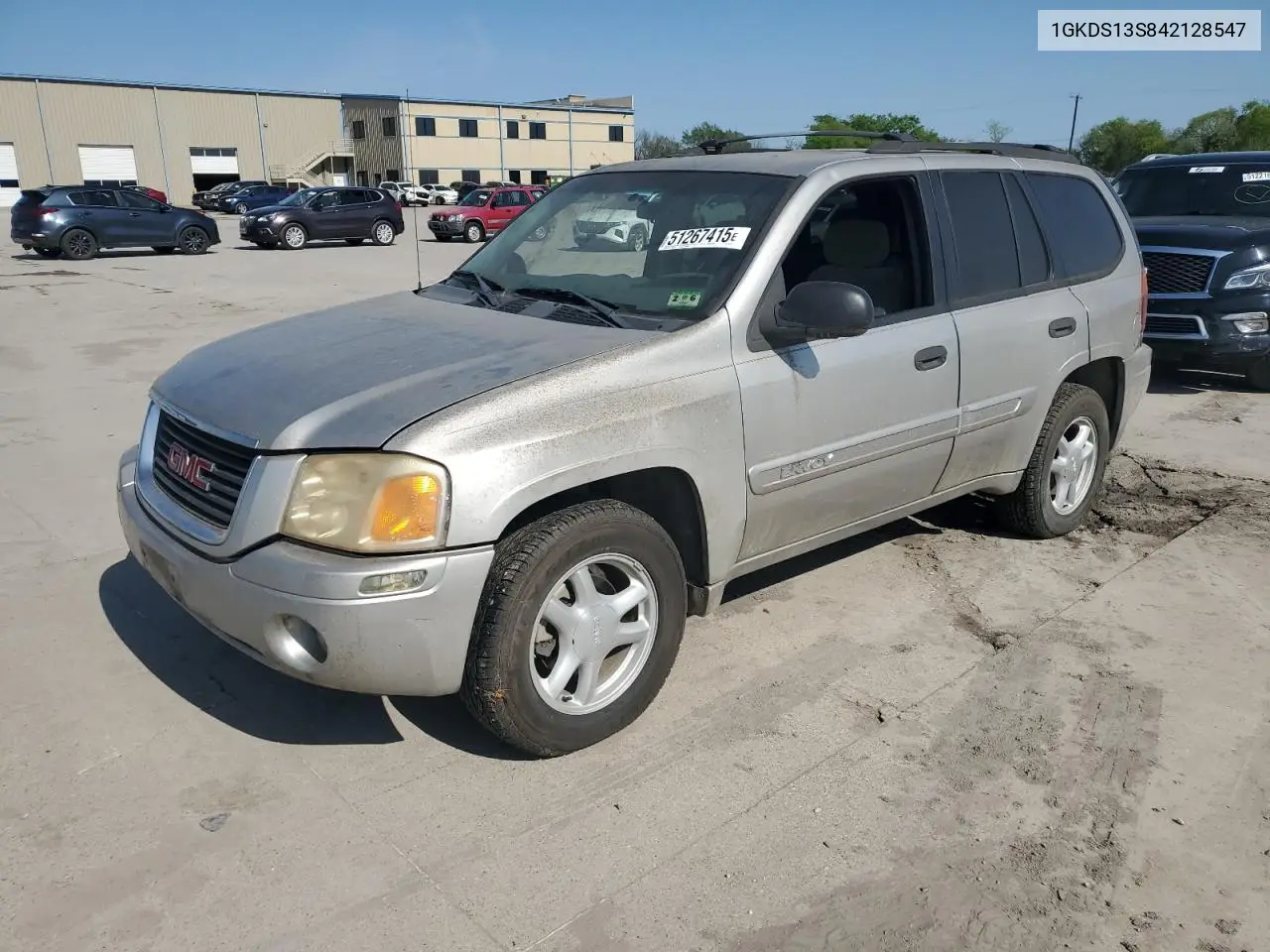 2004 GMC Envoy VIN: 1GKDS13S842128547 Lot: 51267415