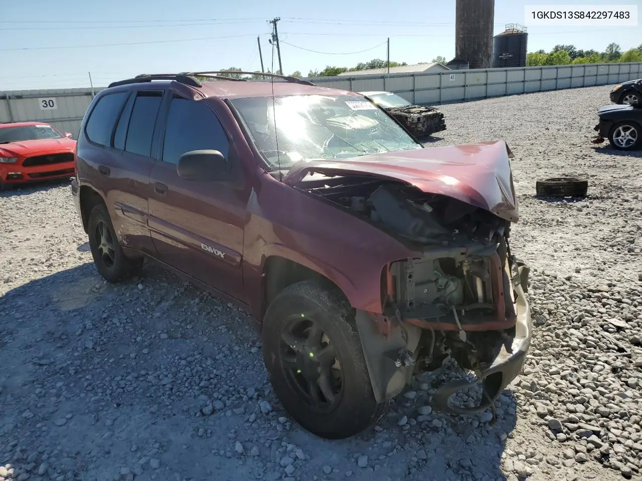 2004 GMC Envoy VIN: 1GKDS13S842297483 Lot: 53072175