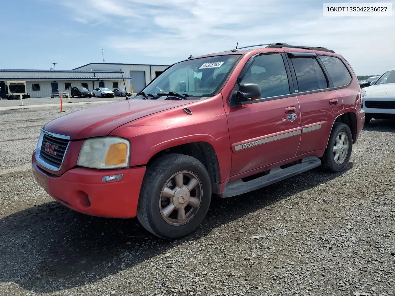 2004 GMC Envoy VIN: 1GKDT13S042236027 Lot: 56328255