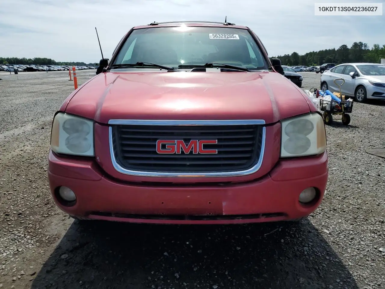 2004 GMC Envoy VIN: 1GKDT13S042236027 Lot: 56328255