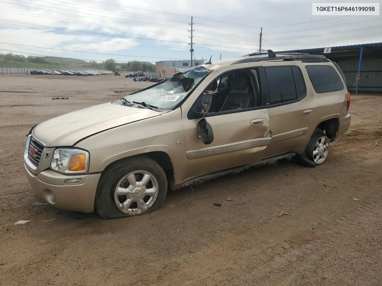 2004 GMC Envoy Xl VIN: 1GKET16P646199098 Lot: 56736585