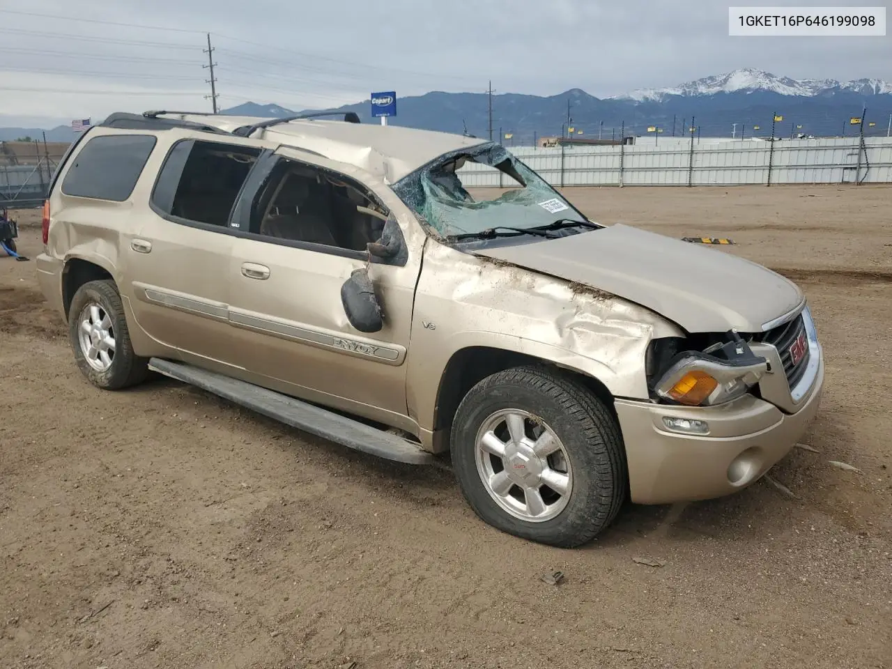 2004 GMC Envoy Xl VIN: 1GKET16P646199098 Lot: 56736585