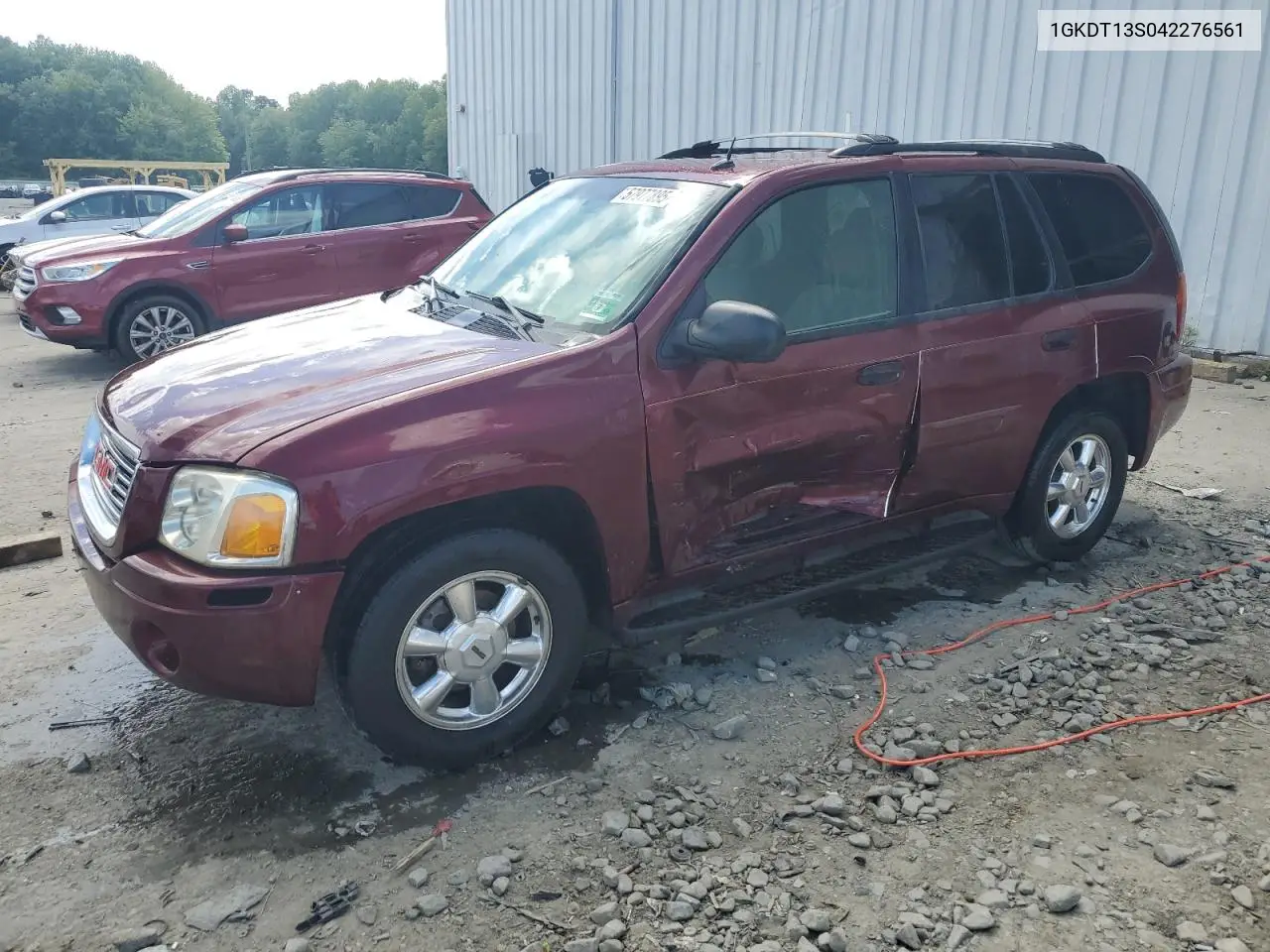 2004 GMC Envoy VIN: 1GKDT13S042276561 Lot: 57977895