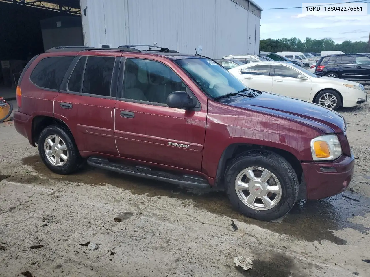 2004 GMC Envoy VIN: 1GKDT13S042276561 Lot: 57977895