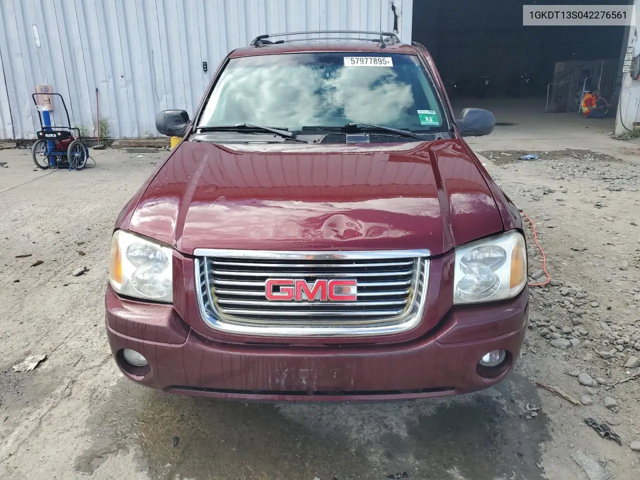 2004 GMC Envoy VIN: 1GKDT13S042276561 Lot: 57977895