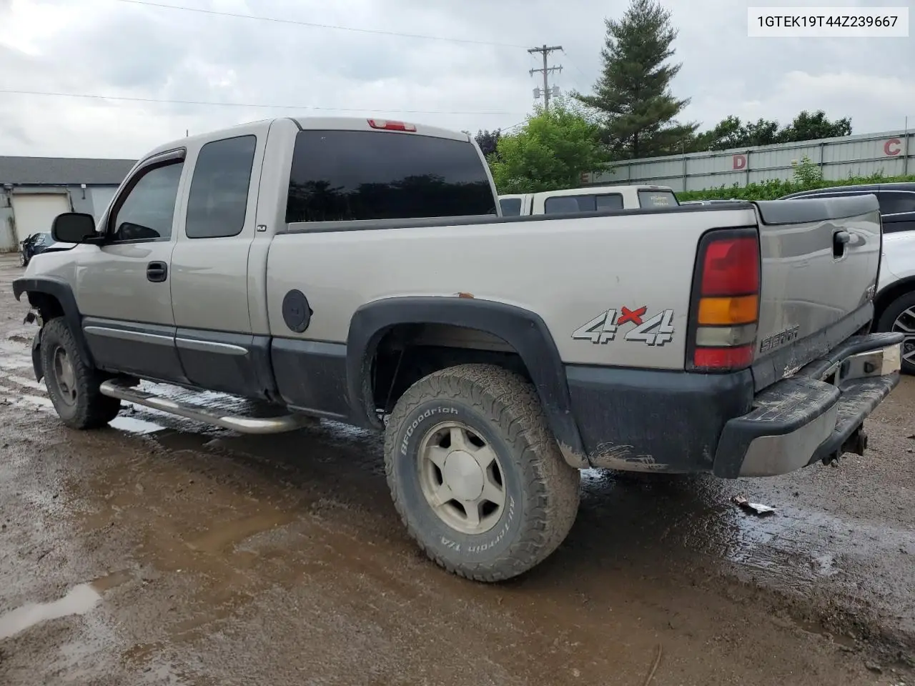 2004 GMC New Sierra K1500 VIN: 1GTEK19T44Z239667 Lot: 61437835