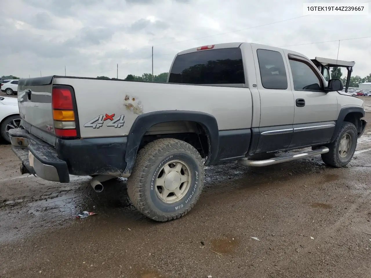 2004 GMC New Sierra K1500 VIN: 1GTEK19T44Z239667 Lot: 61437835