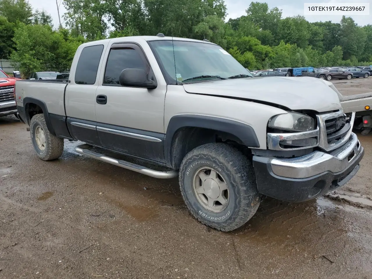 2004 GMC New Sierra K1500 VIN: 1GTEK19T44Z239667 Lot: 61437835