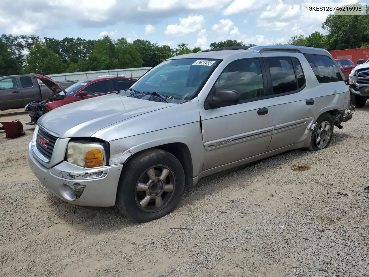 2004 GMC Envoy Xuv VIN: 1GKES12S746215998 Lot: 61613485