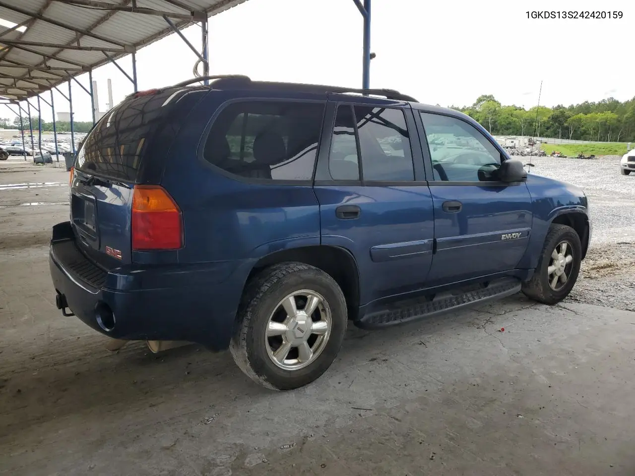 2004 GMC Envoy VIN: 1GKDS13S242420159 Lot: 61806345