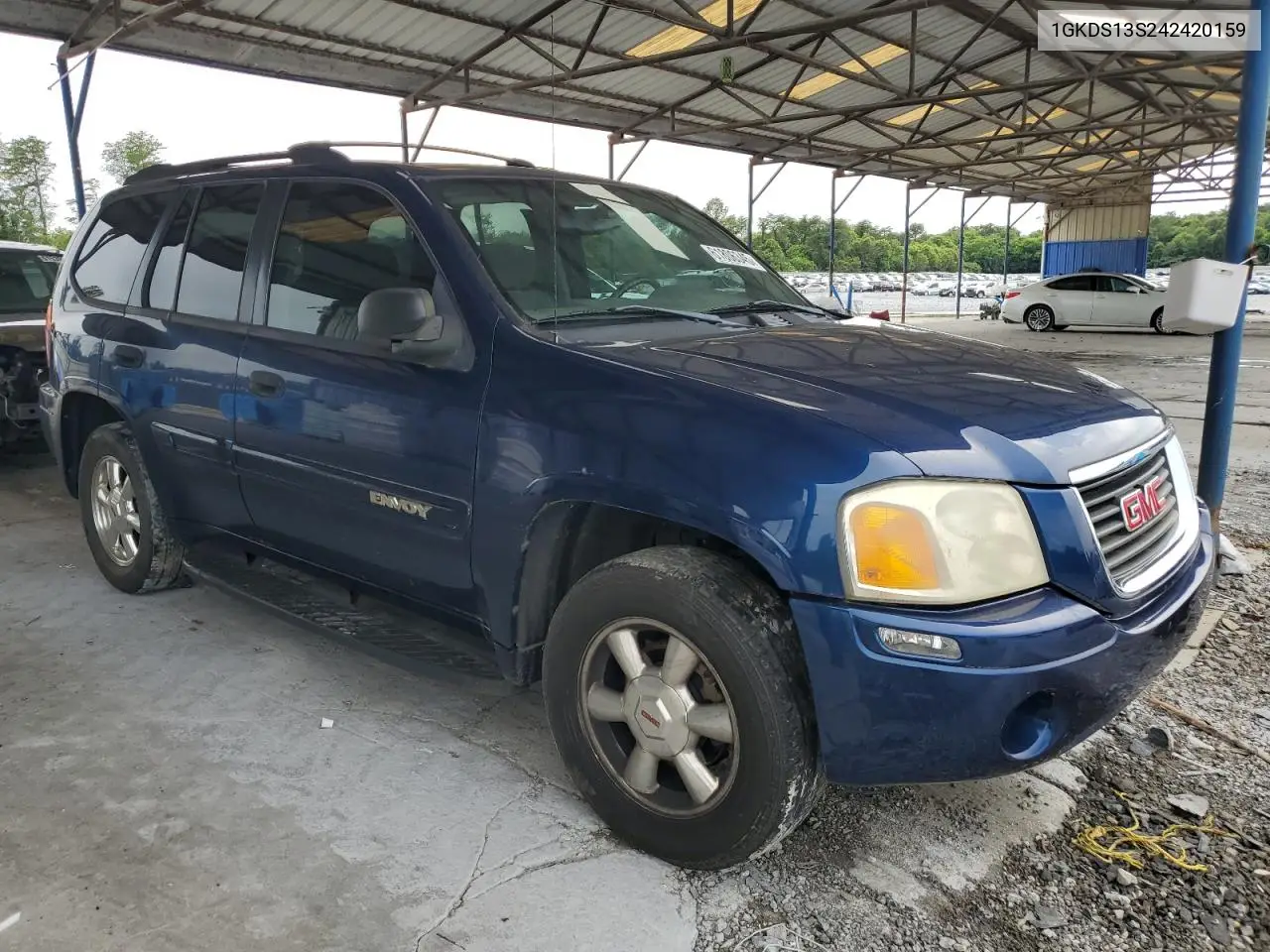 2004 GMC Envoy VIN: 1GKDS13S242420159 Lot: 61806345