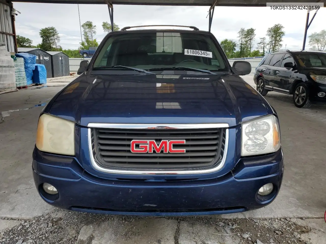 2004 GMC Envoy VIN: 1GKDS13S242420159 Lot: 61806345