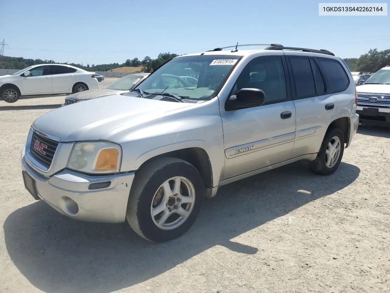 2004 GMC Envoy VIN: 1GKDS13S442262164 Lot: 61822915